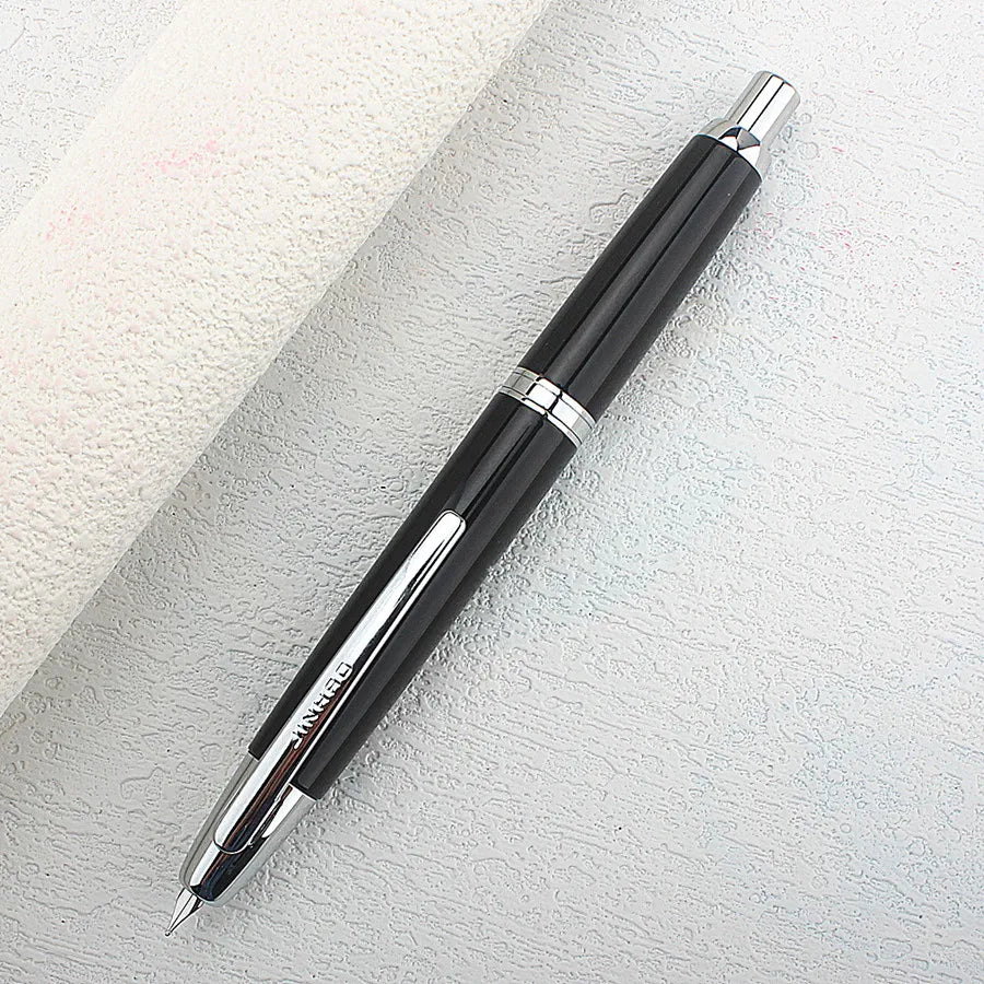 High Quality 10 Fountain Pen EF/F Nib Stationery Office School Supplies Clicking Pen